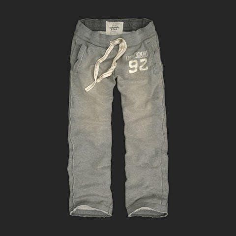 Abercrombie Fitch Hombres Clásico Pantalones deportivos AF7215